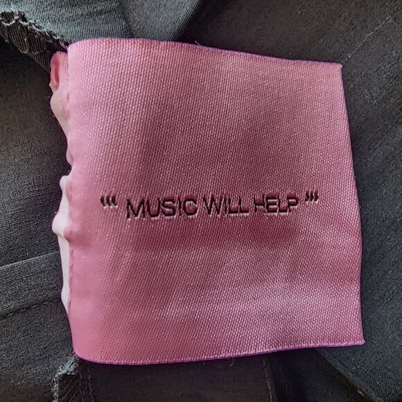 UNIF Womens XS Dress O-Ren Bodycon Embroidered Dragon Mini Black Fitted Party - Picture 10 of 13